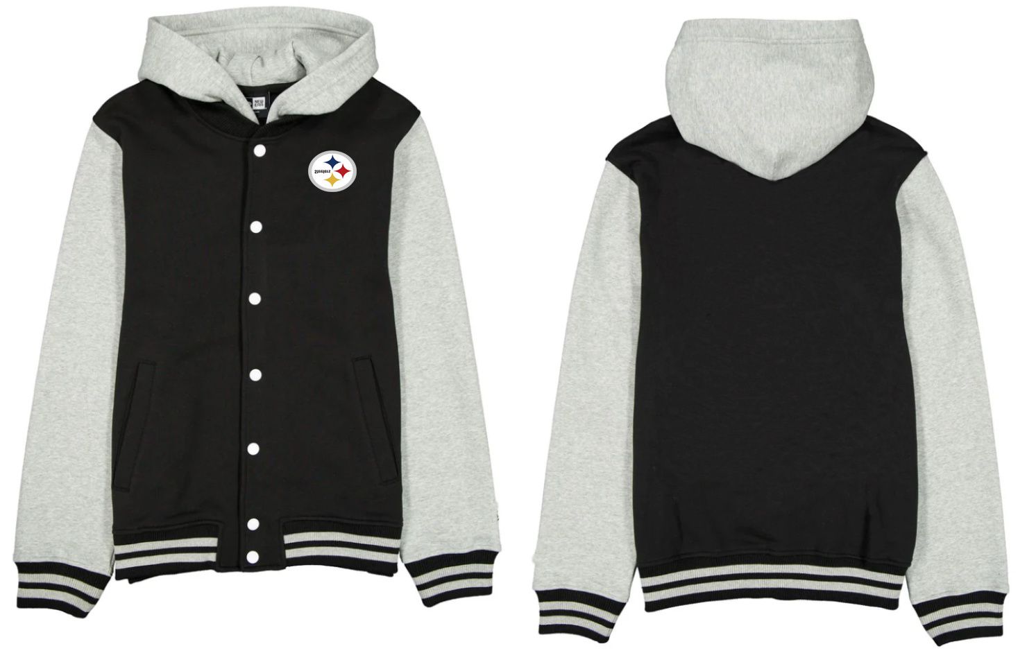 Men 2026 NFL Pittsburgh Steelers  jacket hoodie black 01